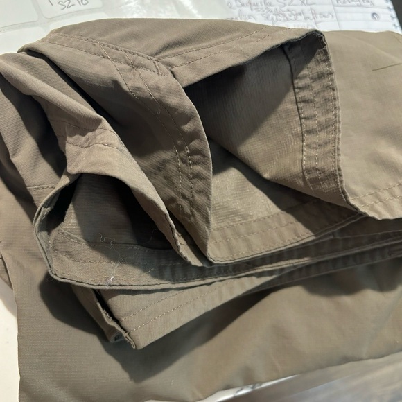 THE NORTH FACE Sz 10 Capri Bermuda Hiking Outdoor Multiple Pockets Drawstring - Picture 11 of 11